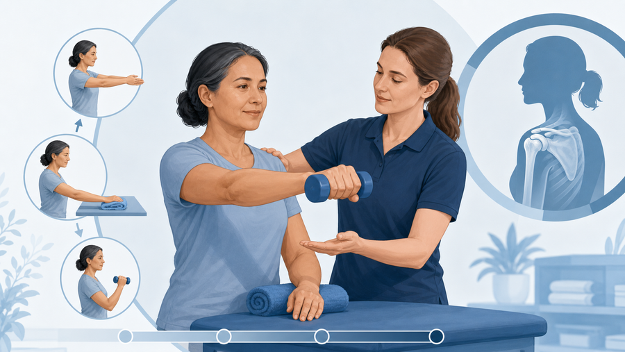 Exercise, manual therapy and rehabilitation dosage