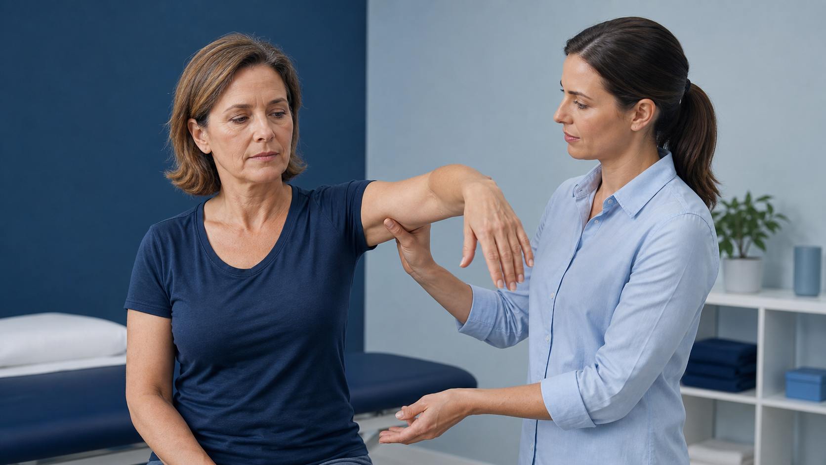 Clinical assessment of restricted shoulder movement